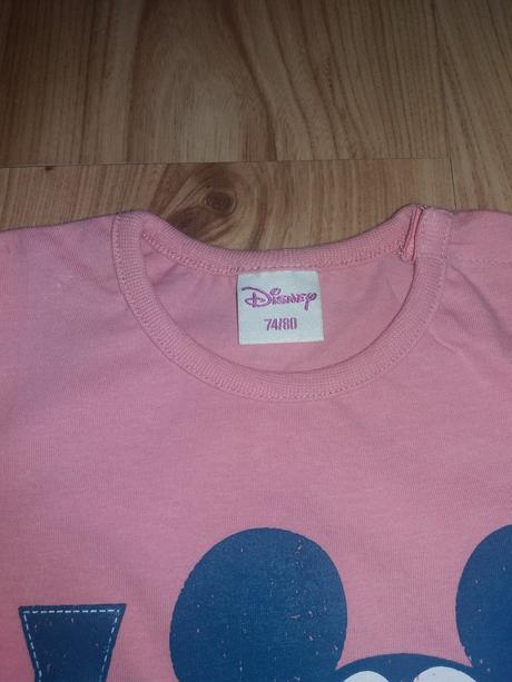 Dievčenské tričko disney č.74/80, disney,74