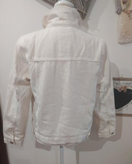 Riflová zateplená bunda, sinsay,38