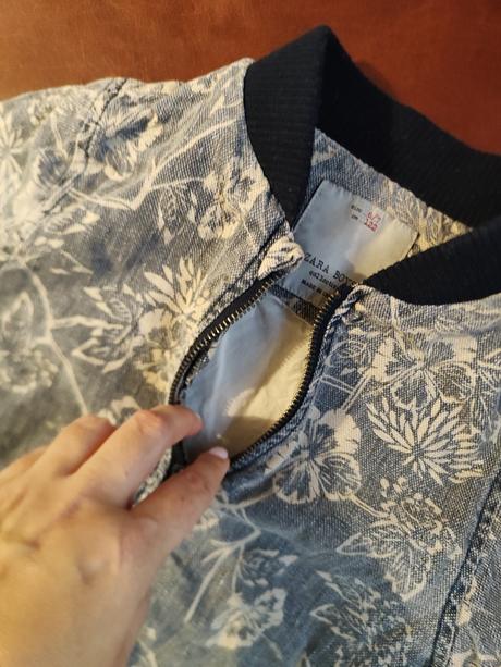 Riflová bomber bunda zara, zara,122