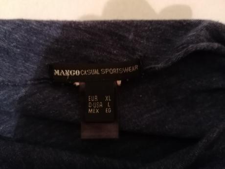 Predĺžené tričko, mango,xl
