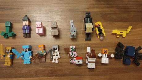Minecraft figúrky, 