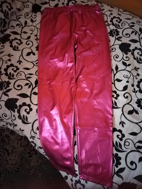 Metalické elastické nohavice, l