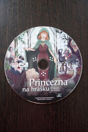 Dvd - princezna na hrasku,