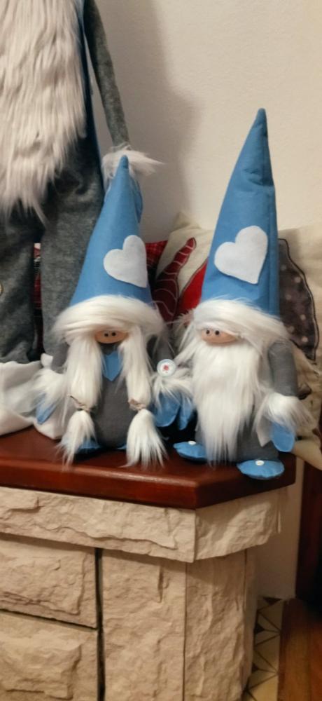 Párik trpaslíkov modrobielych, 