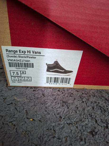 Vans vyššie tenisky, vans,40