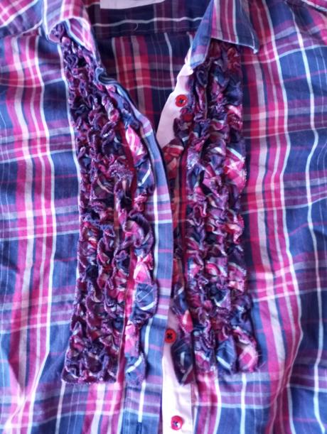 Blúzka s volanikom, xl