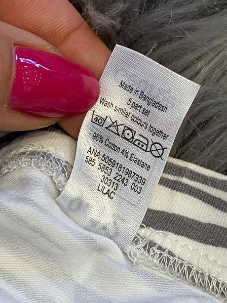 Dievčenské legíny sivo biele george (74-80), george,74