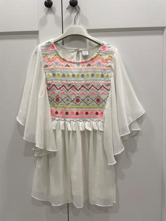 Boho dievčenská tunika, lindex,164