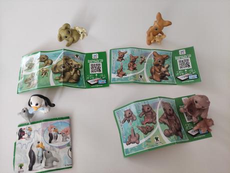 Zvieratka s mladatkami kinder, 