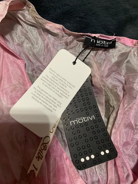 Nove ružove kvetovane ľahke volne mini šaty motivi, m