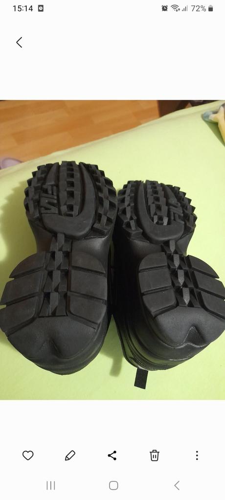 Nenosené botasky, fila,38