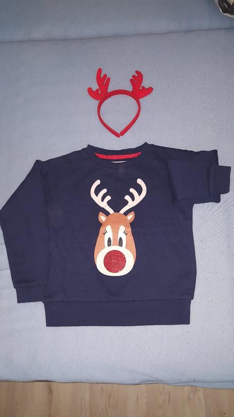 Vianocna mikina s celenkou, george,110