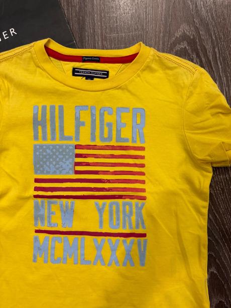Tommy hilfiger chlapcenske tričko č.110, tommy hilfiger,110