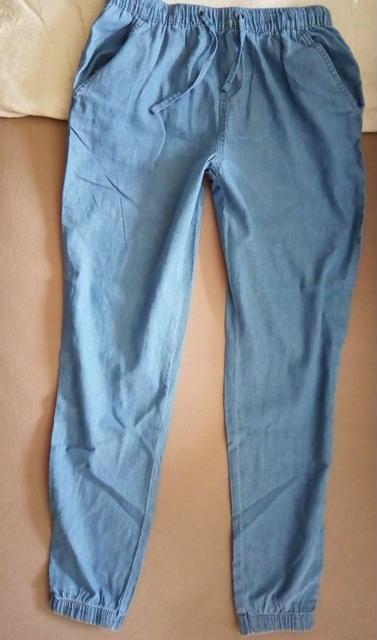 Letnejšie bavlnené na gumu raz vzaté m/l, m