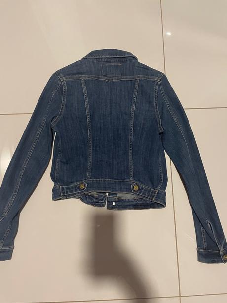 Riflová bunda, h&m,34