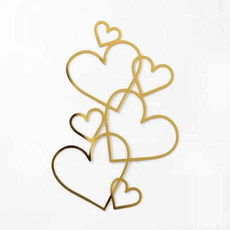 Tortový zápich srdiečka - skladom, tz-246,