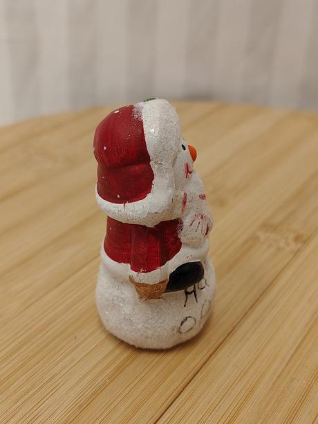 Nová zberat retro vianočná figúrka snehuliak santa, 