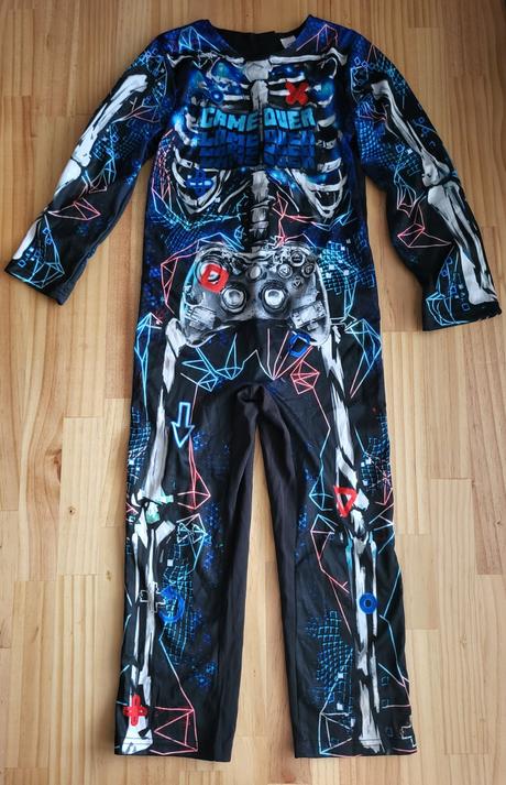 Karnevalový overal game over na 6-7 rokov, 