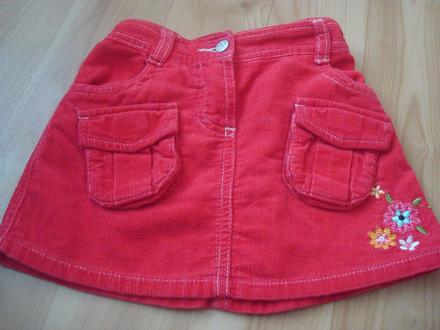 Menčestrová suknička veľ. 86/92, george,86