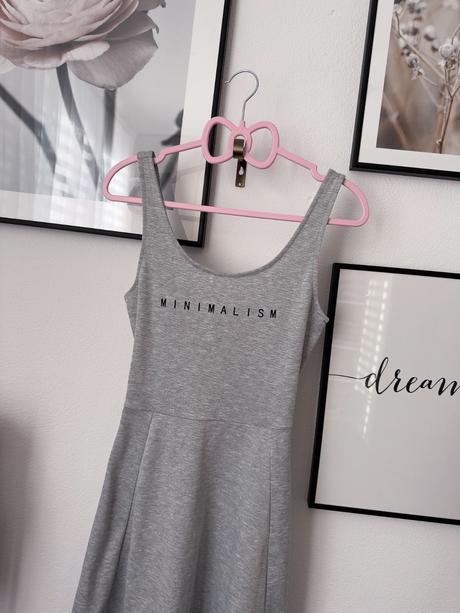 Šedé športové šaty, h&m,xs