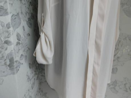 Luxusna bluzka s roll-up rukavom, 48