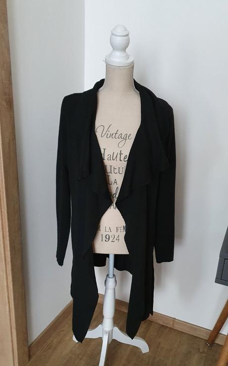 Predĺžený sveter s opaskom lisa, l / xl