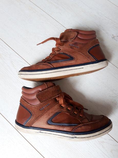 Kozene topanky aj na suchu zimu, geox,34