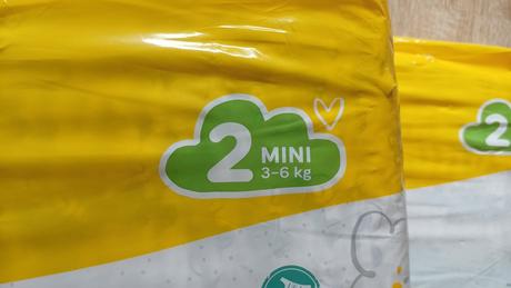 Plienky vel. 2, tesco,2 kg - 6 kg