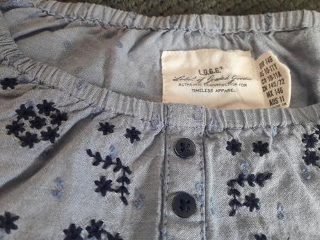 Bavlnena bluza, h&m,152