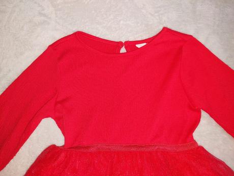 Vianočné šaty zn.hm veľ.98/104, 98