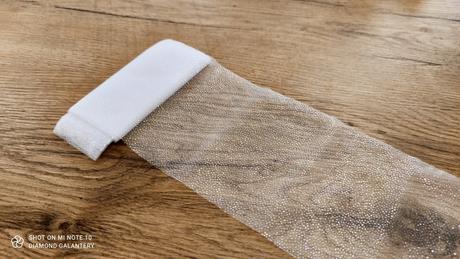 Tyl 12 cm - strieborné bodky - rôzne farby,