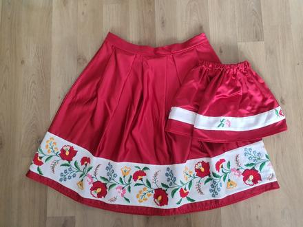 Krasna vysivana sukna mama a dcera 42 a 98, 86–98