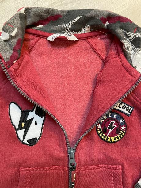 Kvalitná tepláková mikina, coccodrillo,110