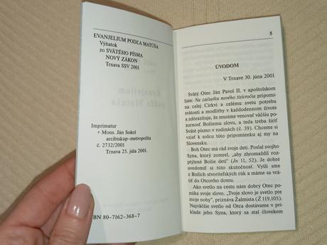 Evanjelium podľa matúša ježiš radostná cesta,