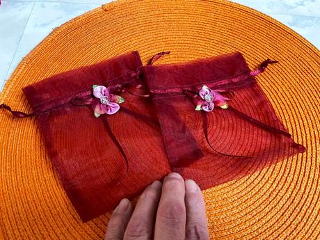 Šifónové vrecúška na darčeky 13 ks, 