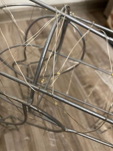 Led svietiaci vianočný sob, 