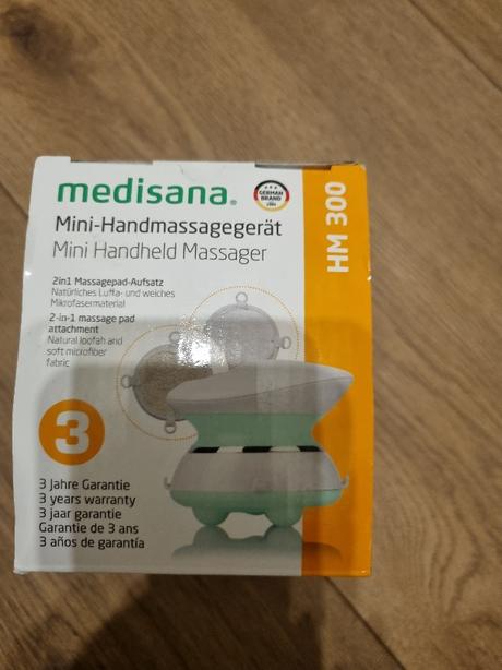 Ručný masážny miniprístroj medisiana hm300, 