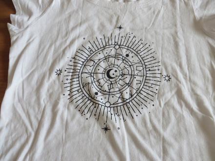 Dievčenské tričko krátky rukáv - veľ. s/m, s