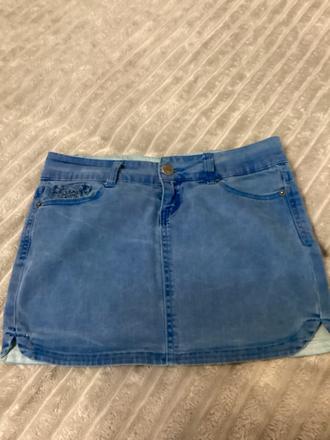 Riflová minisukňa, fishbone,s