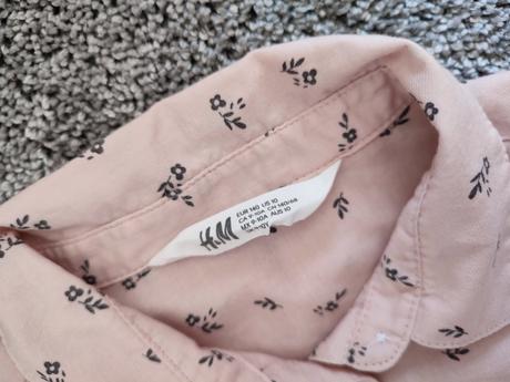 Košeľové šaty, h&m,140