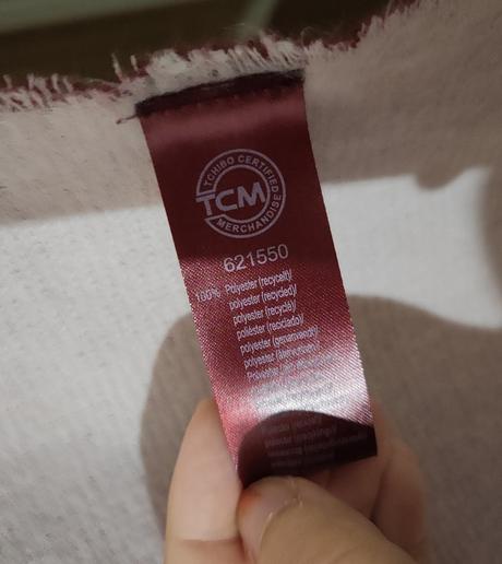 Obojstranný šál tchibo, tchibo