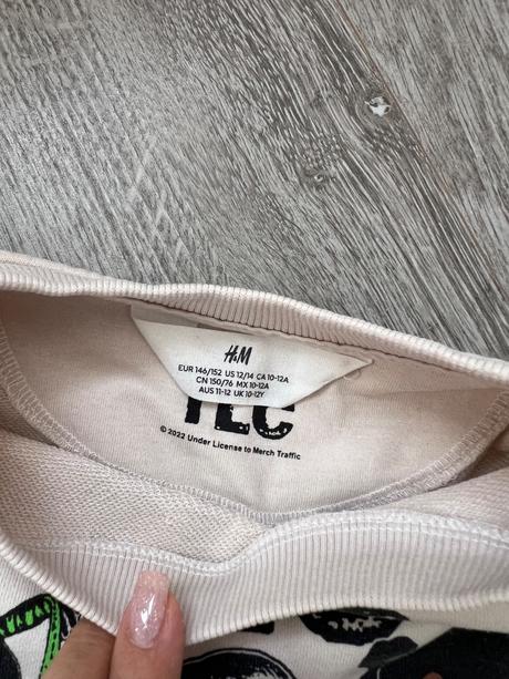 Tlc mikina, h&m,152