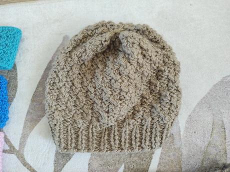 Háčkovaná súprava tunel a čiapka, 