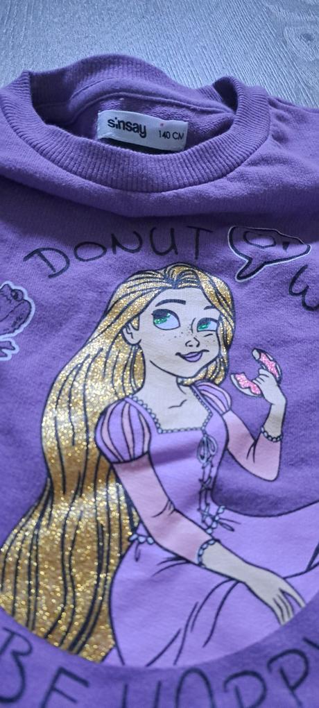 Mikinove saty rapunzel, sinsay,140