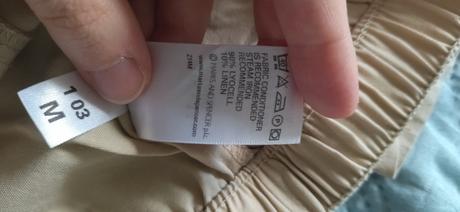 Voľné tenké nohavice lyocell a ľan, marks & spencer,xl