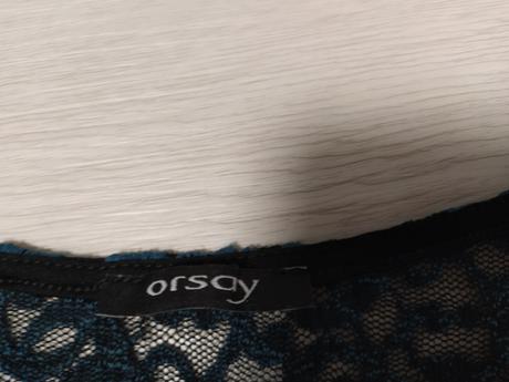 Krajkovy top., orsay,xs