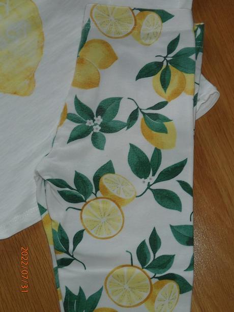 Citrónový komplet next 110-116+ svetrík ff, next,110