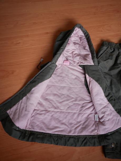 Súprava vesta a nohavice mierne zateplené, 92