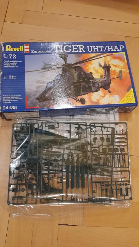 Eurocopter tiger uht 1/72 revell, 