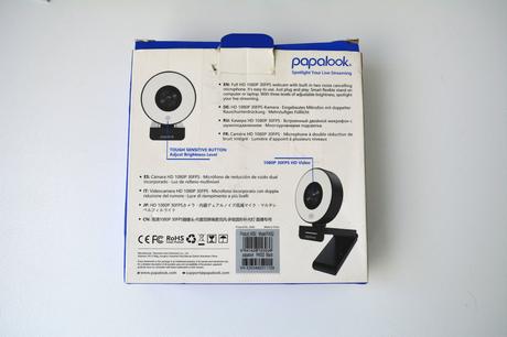 Pc kamera aj zo svetlom, 